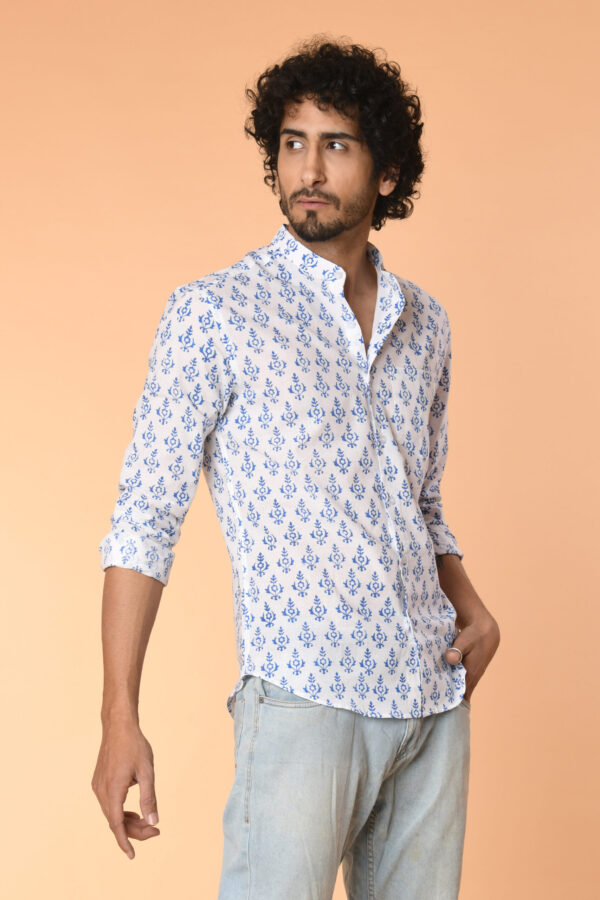 Sanganeri Printed shirt - Image 2